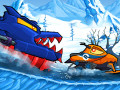 Car Eats Car: Winter Adventure - Racing spill - Gratis Spill - 123 Spill - Spill gratis hos 123 Spill - 123spill.no